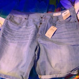 Blue jeans shorts denim co